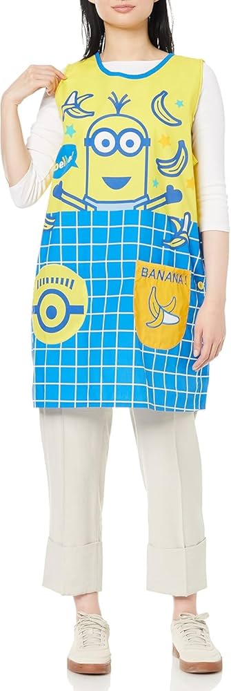 ミニオン - ちやこ★ミニオン キャラクターエプロン フルーツ バナナ ミニオンズ ミニオン - ミニオン キャラクターエプロン フルーツ バナナ